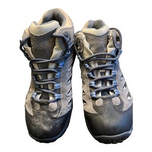 Merrell Mid Waterproof Shale Hiking Boot-Youth